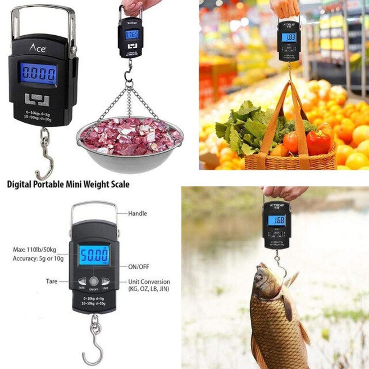 Portable Hanging Hook Scale
